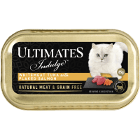 Indulge Whitemeat Tuna With Flaked Salmon Cat Food (85g)