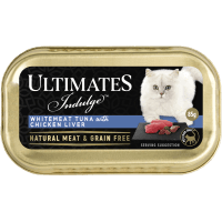 Indulge Whitemeat Tuna with Chicken Liver Cat Food (85g)