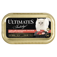 Indulge Tuna With Shredded Chicken Breast & Prawn Cat Food (85g)