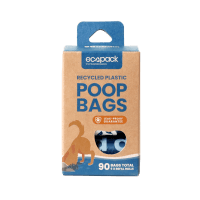 Recycled Plastic Poop Bags (90pk)