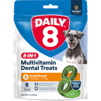 Small Breed 8-In1 Multivitamin Dental Treats (85g)