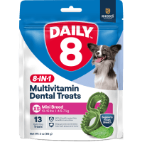Mini Breed 8-In1 Multivitamin Dental Treats (85g)
