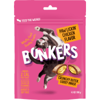 Crunchy & Soft Paw Lickin' Chicken Flavoured Cat Treats (180g)