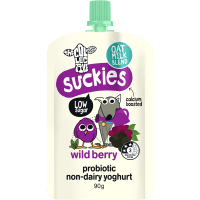 Suckies Wild Berry Probiotic Non-Dairy Yoghurt Pouch (90g)