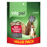 Chewz Beef Munchy Strips (35pk)