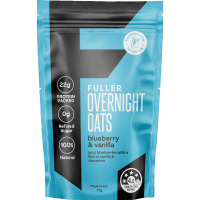 Protein Blueberry & Vanilla Overnight Oats (71g)