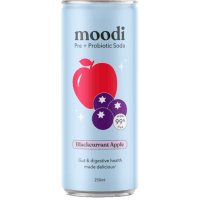 Blackcurrant Apple Pre + Probiotic Soda Drink (250ml)