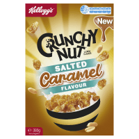 Crunchy Nut Salted Caramel Flavour Cornflakes Breakfast Cereal (380g)