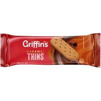 Caramel Thins Biscuits (180g)