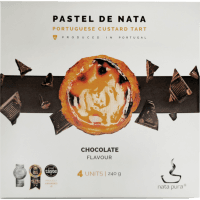 Chocolate Portuguese Custard Tart (240g)