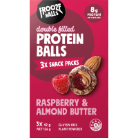 Raspberry & Almond Butter Protein Balls (3 x 42g)