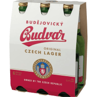 Budvar Original Czech Lager (6 x 330ml)