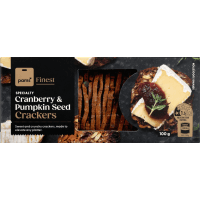 Cranberry & Pumpkin Seed Specialty Crackers (100g)