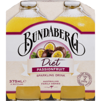 Diet Passionfruit Sparkling Drink (4 x 375ml)