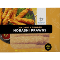 Coconut Crumbed Nobashi Prawns (400g)