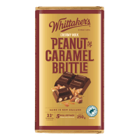 Peanut Caramel Brittle Creamy Milk Chocolate Block (250g)