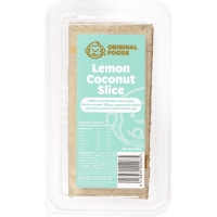 Lemon Coconut Slice (1pk)