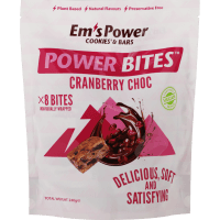 Cranberry Choc Power Bites (8 x 30g)