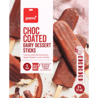 Choc Coated Dairy Dessert Sticks (9pk)