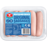 Free Range New Zealand Chicken Original Sausages (6pk)
