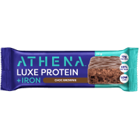 Chocolate Brownie Luxe Protein + Iron Bar (55g)