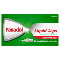 Paracetamol 500mg Liquid Caps (20ea)