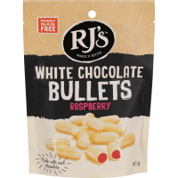 White Chocolate Raspberry Bullets (180g)
