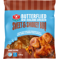Sweet & Smokey BBQ Butterflied New Zealand Chicken (1.35kg)