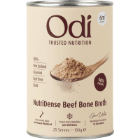 NutriDense Beef Bone Broth Powder Baby Food 6m+ Smooth (150g)