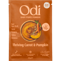 Thriving Carrot & Pumpkin Puree Powder Baby Food 6m+ Smooth (20g)