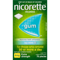 Icy Mint 4mg Extra Strength Nicotine Gum (75pk)