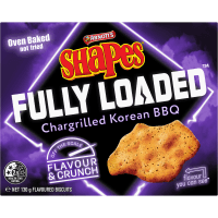 Chargrilled Korean BBQ Fully Loaded Crackers (130g)