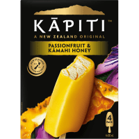 Passionfruit & Kamahi Honey Ice Cream (4 x 100ml)
