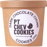 Dark Chocolate Chunk Cookies (240g)