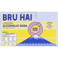 Lemon Cider Alcoholic Soda With Lemon Juice (6 x 330ml)