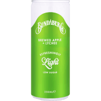 Brewed Light Apple & Lychee Drink (250ml)