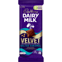 Velvet Salted Caramel Chocolate Block (150g)