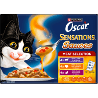 Sensations Sauces Meat Selection Adult Wet Cat Food (12 x 85g)
