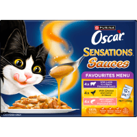 Sensations Sauces Favourites Menu Adult Wet Cat Food (12 x 85g)