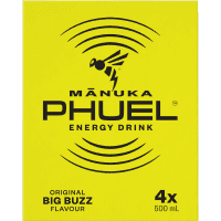 Original Big Buzz Energy Drink (4 x 500ml)