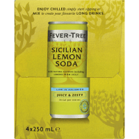 Sicilian Lemon Soda Mixes (4 x 250ml)