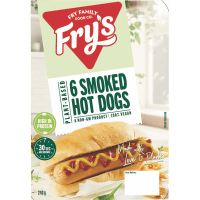 Plant-Based Vegan Smoked Hot Dogs (240g)