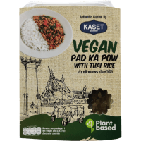 Vegan Pad Ka Pow with Steamed Rice Ready Meal (280g)