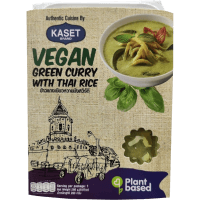 Vegan Green Curry with Steamed Rice Ready Meal (280g)