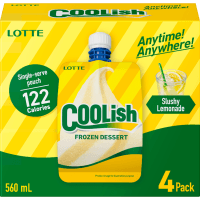 Slushy Lemonade Coolish Frozen Dessert (4 x 140ml)