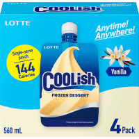 Vanilla Coolish Frozen Dessert (4 x 140ml)