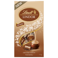 Lindor Tiramisu Chocolates Pouch (123g)