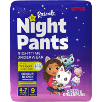 Gabbys Doll House Night Pants Size 8 (4-7 Years) (9pk)