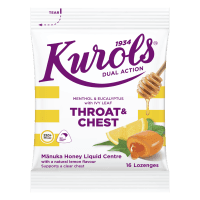 Menthol & Eucalyptus With Ivy Leaf Throat & Nose Lozenges (16pk)