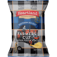 Farmers Cut Super Thick Flats Southern Salt Potato Chips (140g)